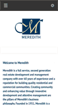 Mobile Screenshot of meredithmanagement.com